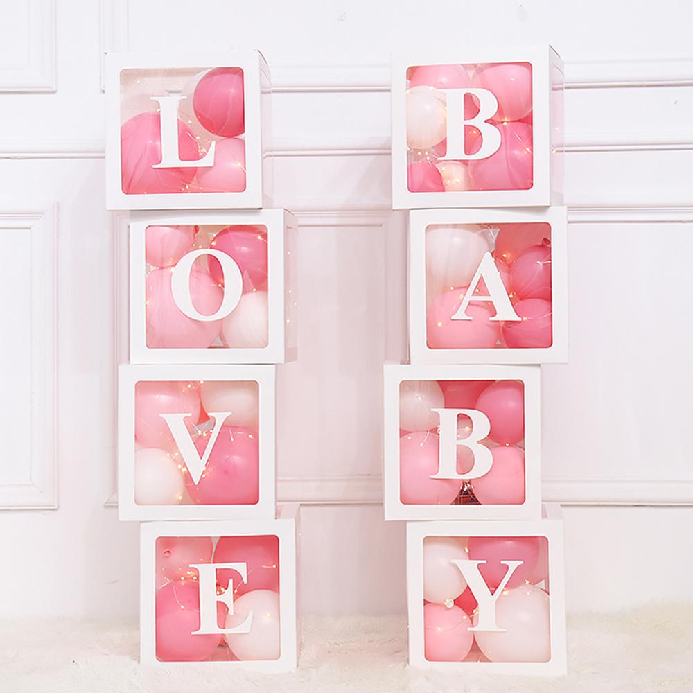 Wedding Z - Boîte à ballons avec lettres de