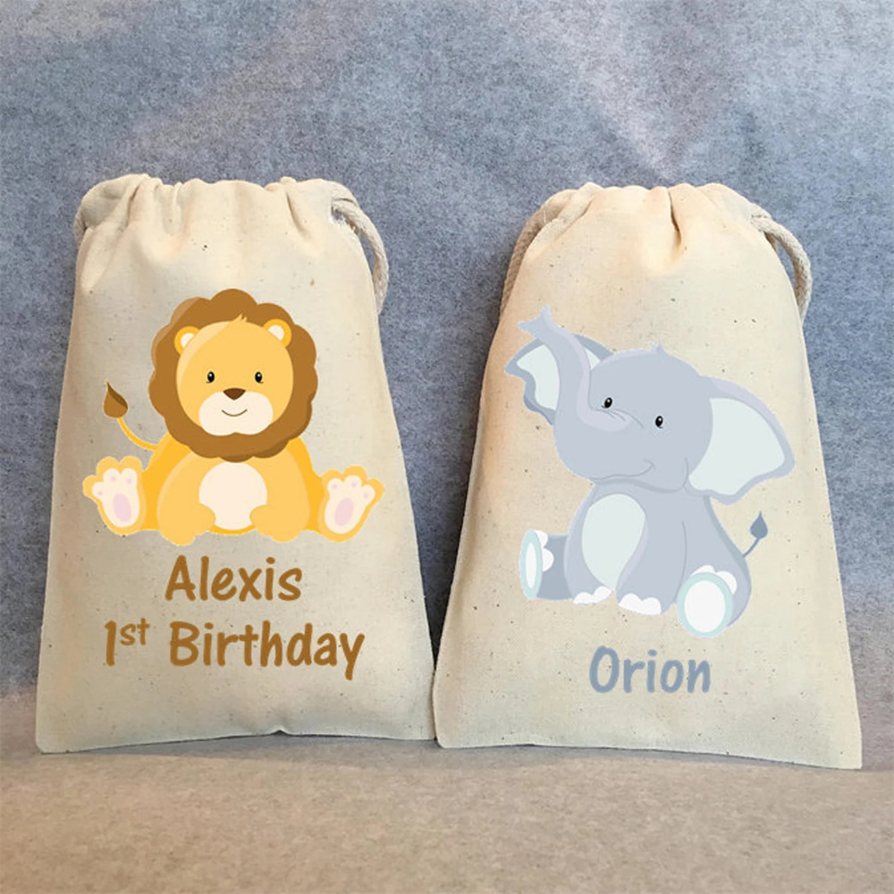 Wedding Zoo - Sacs de fête personnalisés pour la