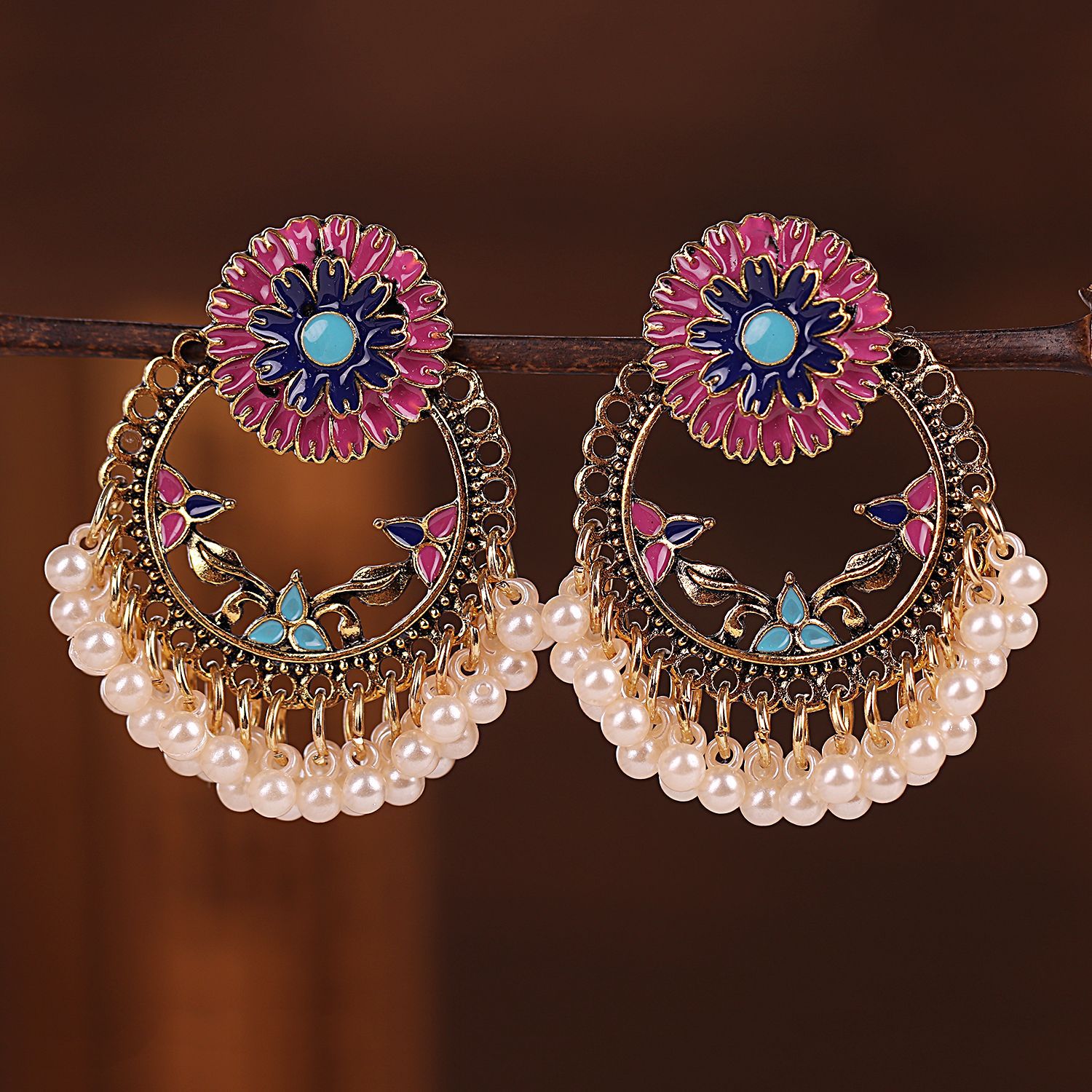 Boucles d'oreilles Vintage eth - Indian Wedding Supply avis et prix