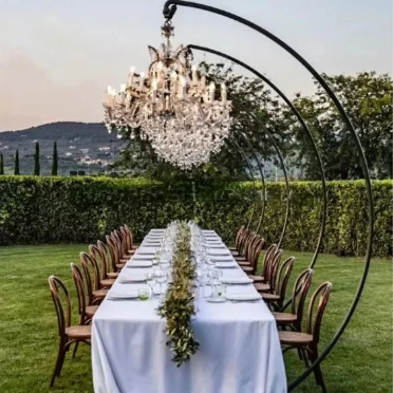 Lustre de luxe en fer pour mag - Wedding Decor Supply Store avis et prix