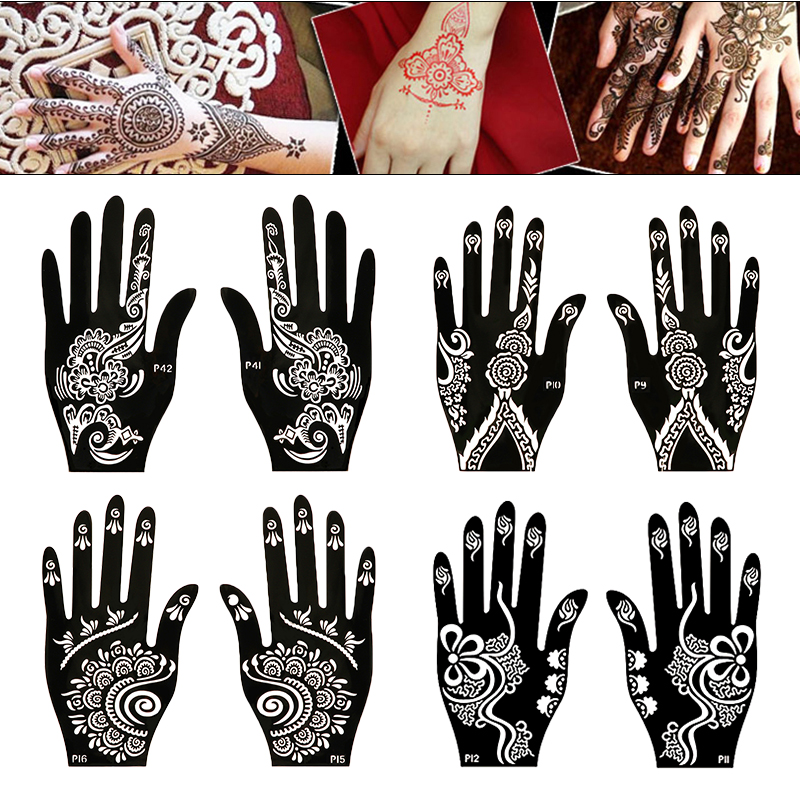 Pochoirs de tatouage au henné  - Indian Wedding Supply avis et prix