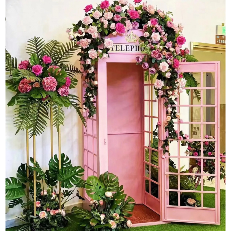 Cabine téléphonique rose perso - Photo Booth Prop avis et prix