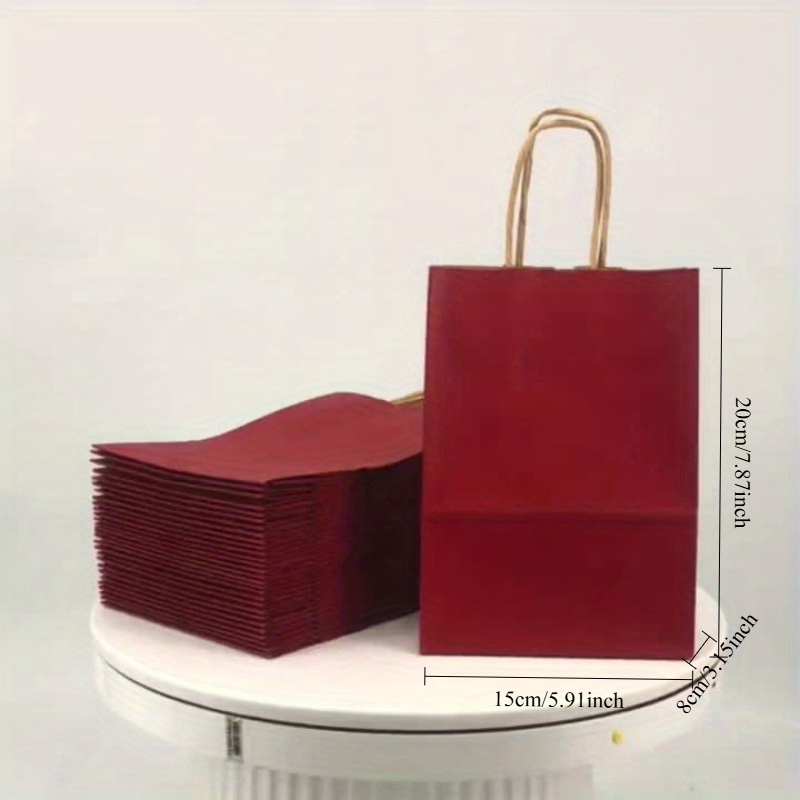Sacs cadeaux en papier rouge a - Wedding Supply Shops avis et prix