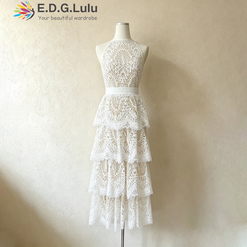 EDGLuLu Robe de mariée blanche - Wedding Lulu avis et prix