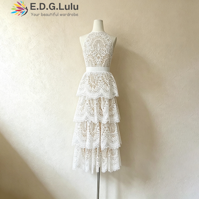 EDGLuLu Robe de mariée blanche - Wedding Lulu avis et prix