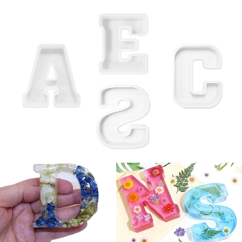 1pc A-Z Lettre Silicone Moules - Wedding Z avis et prix
