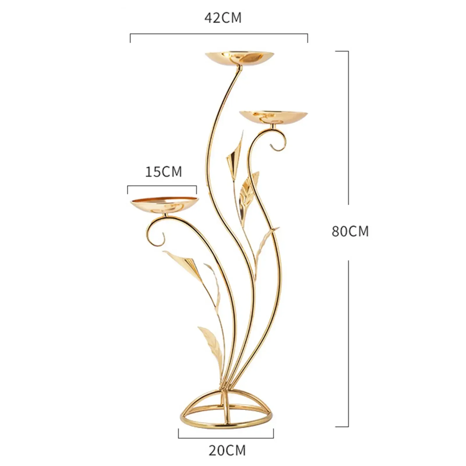 Support de fleurs doré pour ma - Wedding Decor Supply Store avis et prix