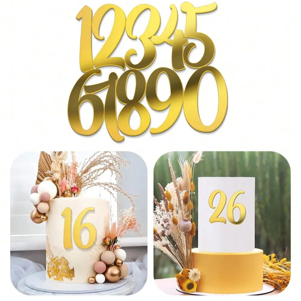 1 ensemble miroir doré acryliq - Wedding Z avis et prix
