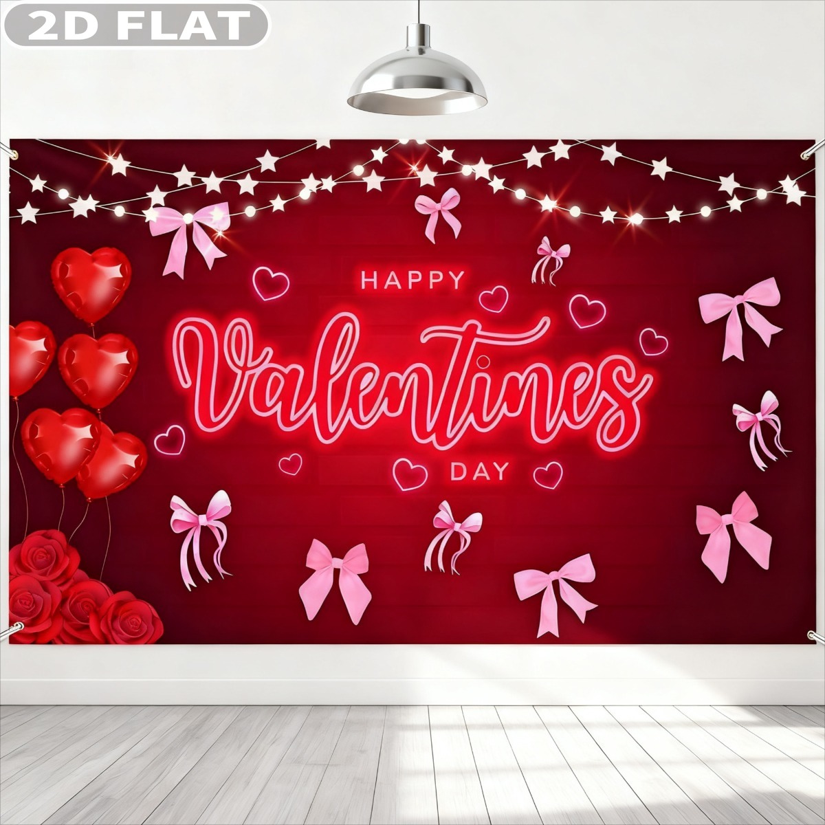 2D plat 1pc joyeux saint valen - Photo Booth Prop avis et prix