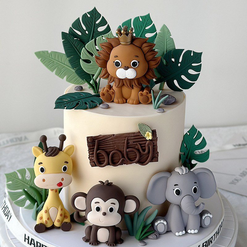 Décorations de gâteaux d'anima - Wedding Zoo avis et prix