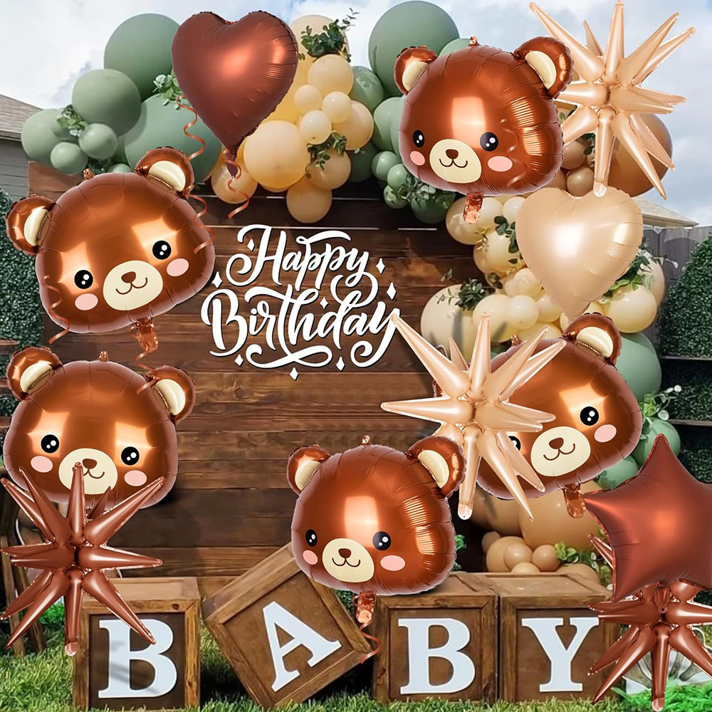 Ballon en aluminium ours en pe - Wedding Zoo avis et prix