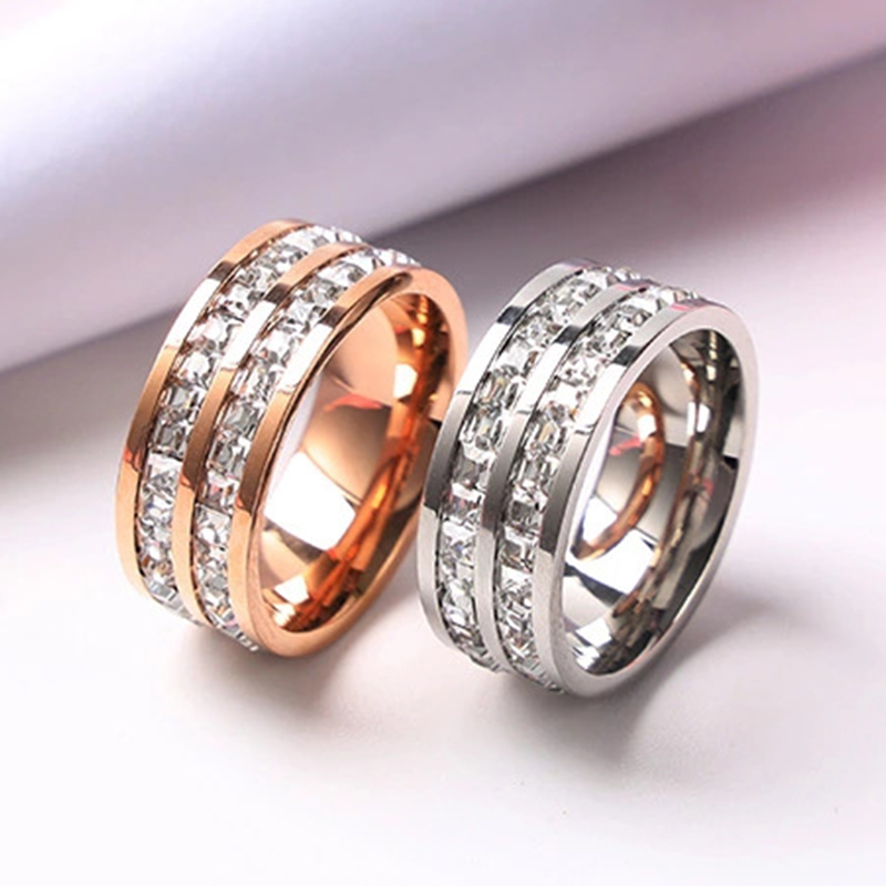 Bague de luxe en acier inoxyda - Wedding Z avis et prix