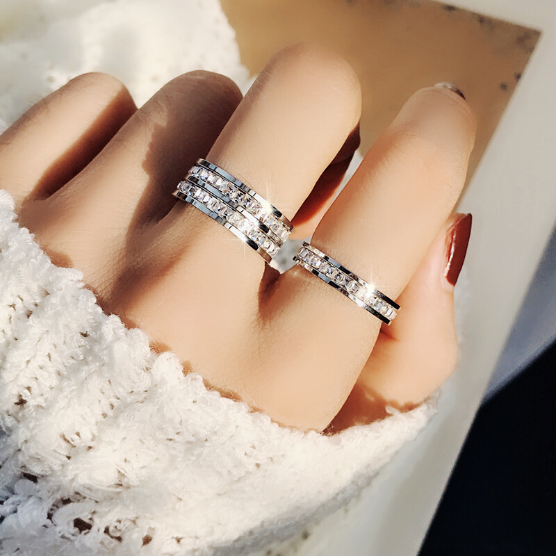 Bague de luxe en acier inoxyda - Wedding Z avis et prix