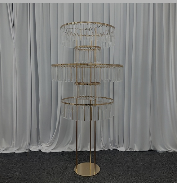 4 supports à fleurs en cristal - Wedding Decor Supply Store avis et prix