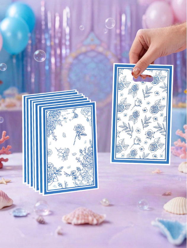 Sacs cadeaux pour fêtes, bleus - The Wedding Supply Store avis et prix