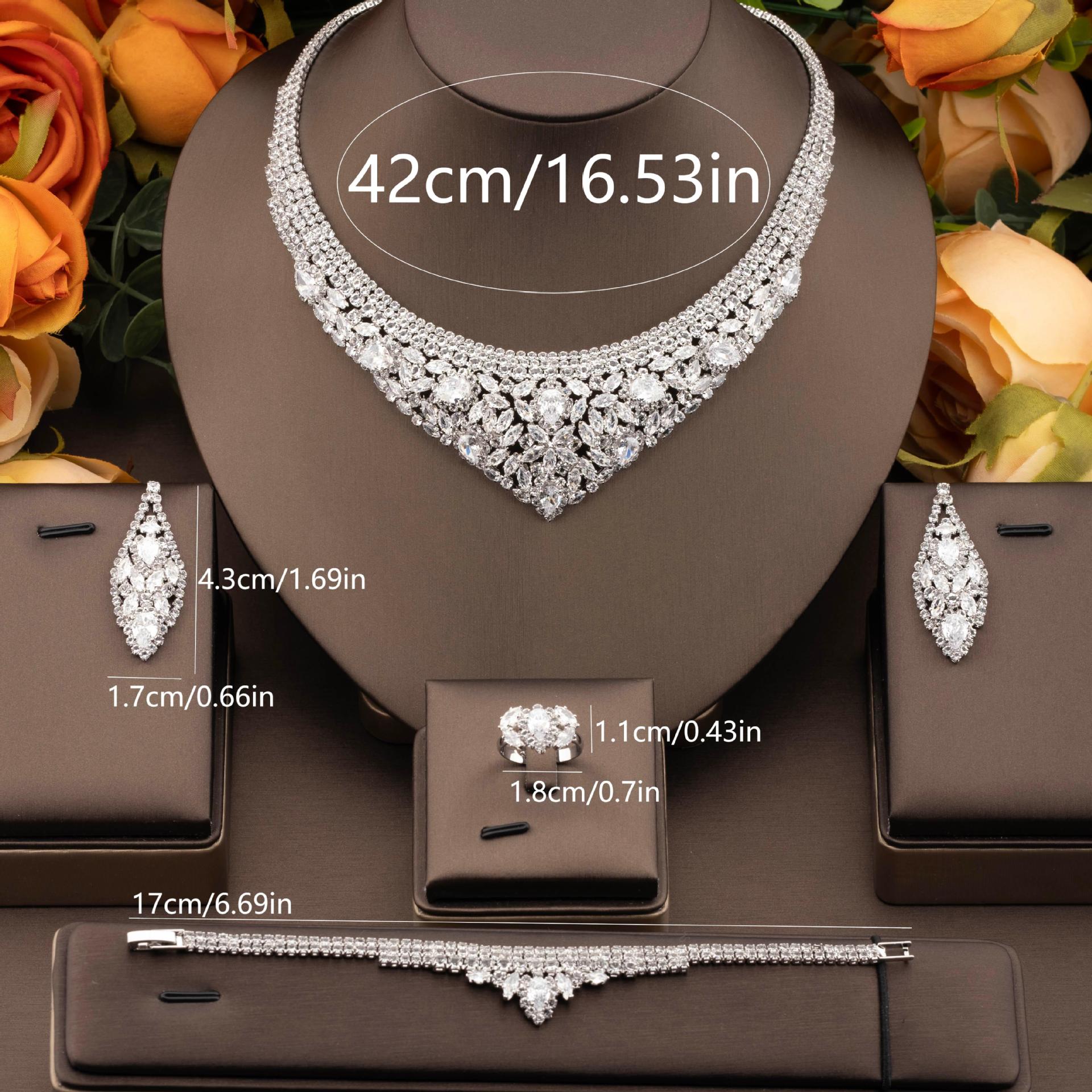 Parures de bijoux de mariée 4  - Indian Wedding Supply avis et prix