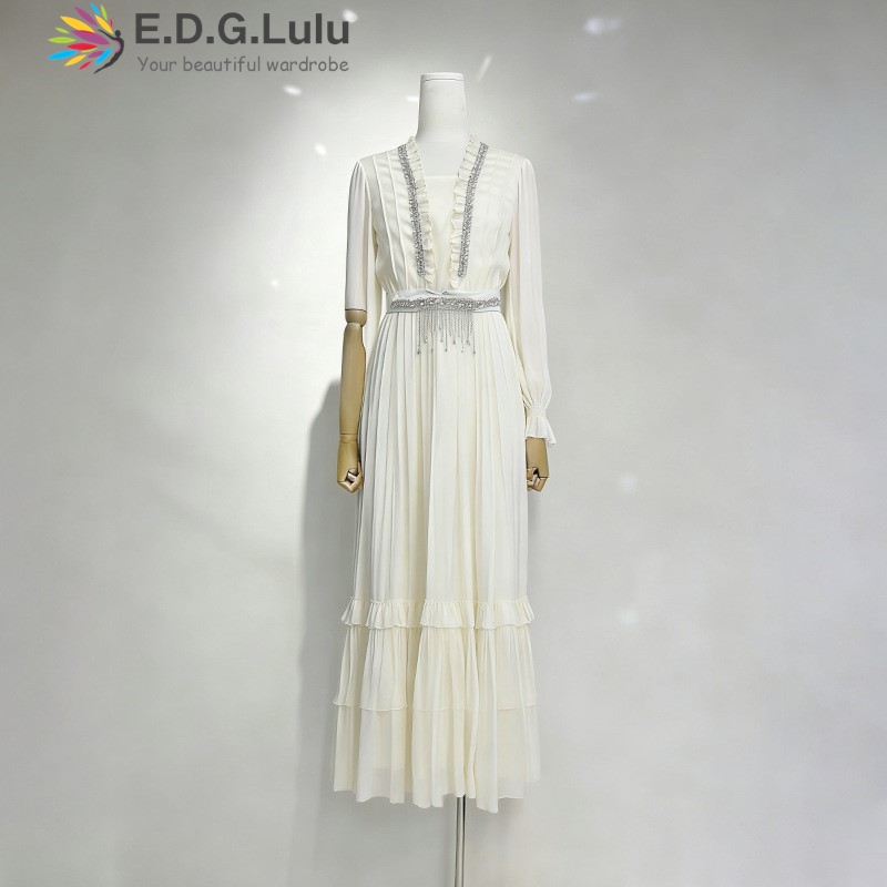 EDGLuLu Robe longue élégante e - Wedding Lulu avis et prix